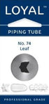 Loyal Piping Tip - No.74 Leaf Piping Tips The Cooks Kitchen 