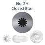 No.2h Closed Star Medium S/s Piping Tips The Cooks Kitchen Mandurah 