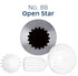 Loyal No. 8b - Open Star Piping Tips The Cooks Kitchen 