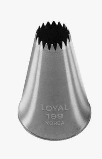 Loyal Piping Tip - No.199 Open Star Piping Tips The Cooks Kitchen 
