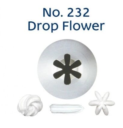 Loyal Piping Tip - No.232 Drop Flower Piping Tips The Cooks Kitchen 