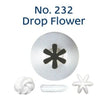 Loyal Piping Tip - No.232 Drop Flower