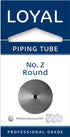 Loyal Piping Tube - No.2 Round