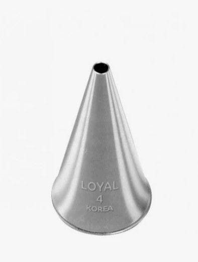 Loyal No.4 Round Piping Tip Piping Tips The Cooks Kitchen 