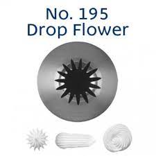 Loyal Piping Tip - No.195 Drop Flower