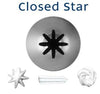 Loyal Piping Tip - No.30 Closed Star