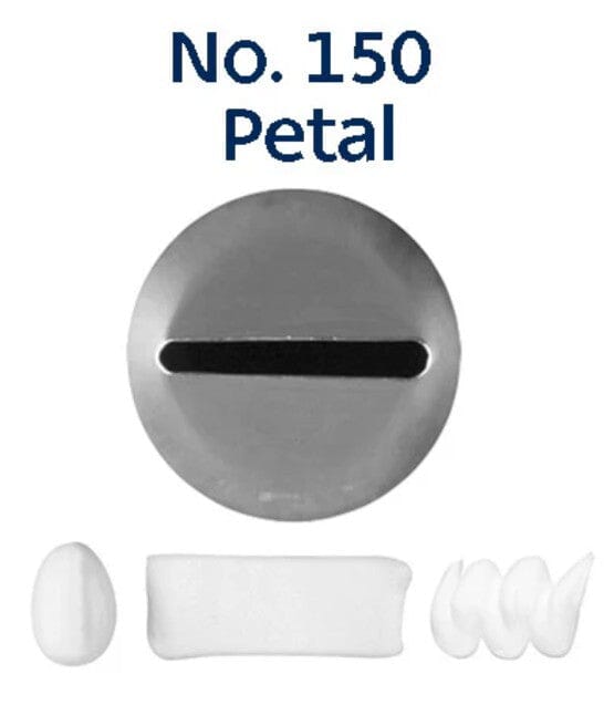 Loyal Piping Tip - No.150 Petal Piping Tips The Cooks Kitchen 
