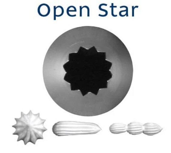 Loyal Piping Tip - No.32 Open Star Piping Tips The Cooks Kitchen 