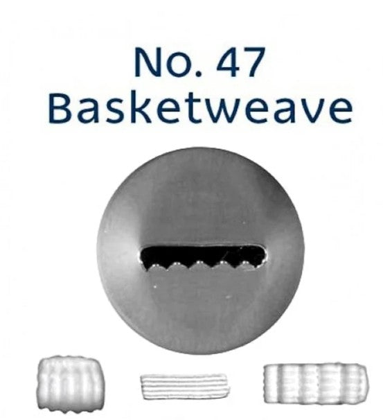 Loyal Piping Tip - No.47 Basket Weave