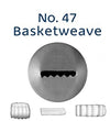 Loyal Piping Tip - No.47 Basket Weave