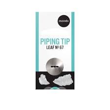 No.67 Leaf Standard S/s Piping Tips The Cooks Kitchen Mandurah 