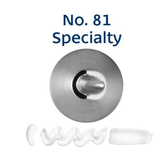 Loyal Piping Tip - No.81 Specialty Piping Tips The Cooks Kitchen 