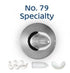 Loyal Piping Tip - No.79 Specialty Piping Tips The Cooks Kitchen 
