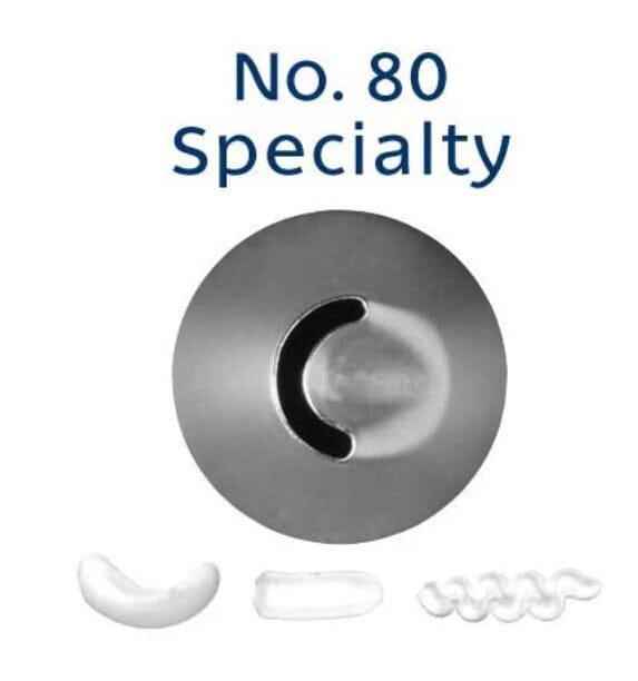 Loyal Piping Tip - No.80 Specialty Piping Tips The Cooks Kitchen 
