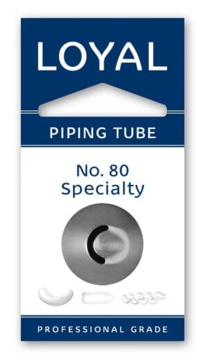 Loyal Piping Tip - No.80 Specialty Piping Tips The Cooks Kitchen 