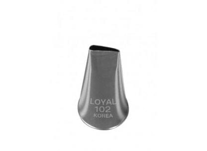 Loyal No.102 Petal Standard S/s Piping Tips The Cooks Kitchen Mandurah 