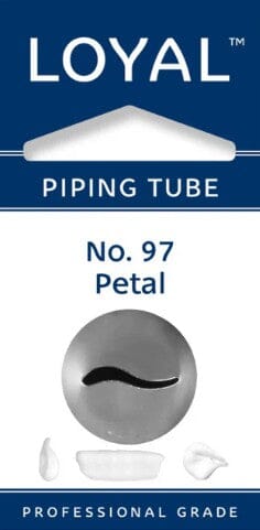 Loyal Piping Tip - No.97 Petal Piping Tips The Cooks Kitchen Mandurah 