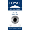 Loyal Piping Tube - No.4b Open Star