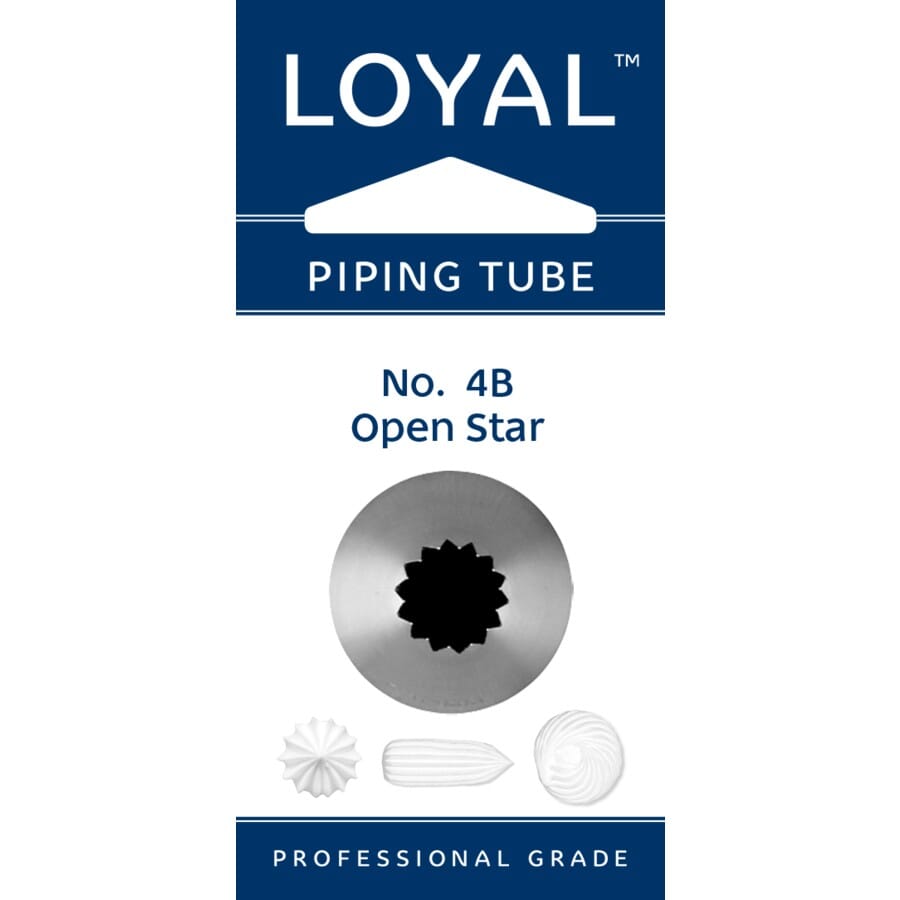 Loyal Piping Tube - No.4b Open Star Piping Tips The Cooks Kitchen Mandurah 