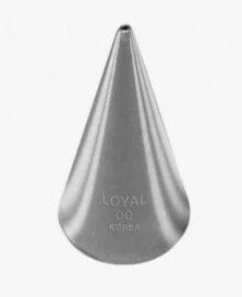Loyal Piping Tube - N0.00 Round Piping Tips The Cooks Kitchen 