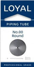 Loyal Piping Tube - N0.00 Round Piping Tips The Cooks Kitchen 