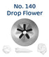 Loyal Piping Tp - No.140 Drop Flower Piping Tips The Cooks Kitchen 