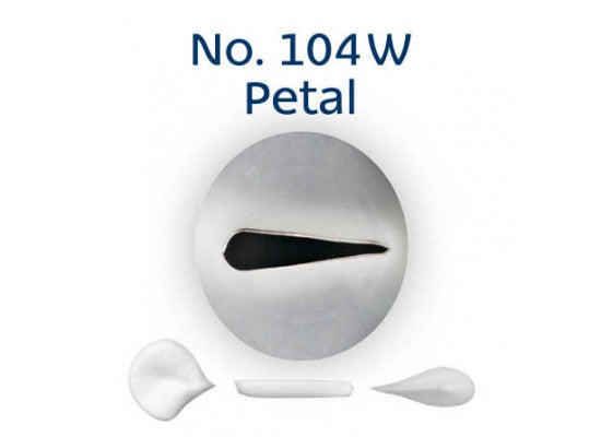 No 104w Petal Piping Tip