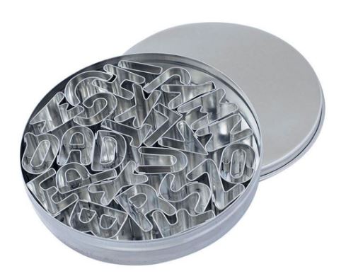 Mondo Alphabet Cutters Set 26pc