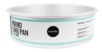 Mondo Pro Round Cake Pan 9x3in