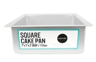 Mondo Pro Square Pan 7in/17.5x7.5cm Baking Tins, Trays, Pans & Ramekins The Cooks Kitchen 