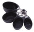 Mondo Measuring Cup Set Black 4 Piece