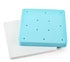 Mondo Flower Foam Mat - White/blue 2pc 15cm Square Set