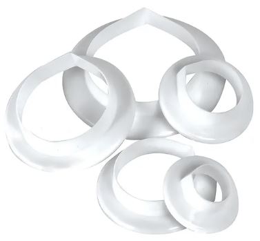 Mondo Bakeware - Rose Petal Cutter Set 5pce