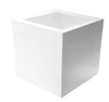 Mondo White Cake Box 12in Tall Square - 12x12