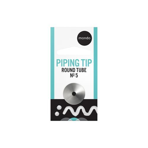 Mondo #5 S/s Round Piping Tip