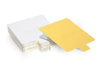 Mondo Compressed Double-sided Gold/silver Cake Slip Square 80mm