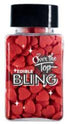 Ott Edible Bling Love Hearts - Red 55g