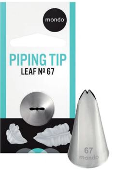 Mondo #67 S/s Leaf Piping Tip