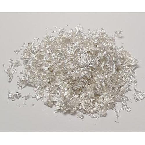 Over The Top Bling Silver Leaf Flakes 2g