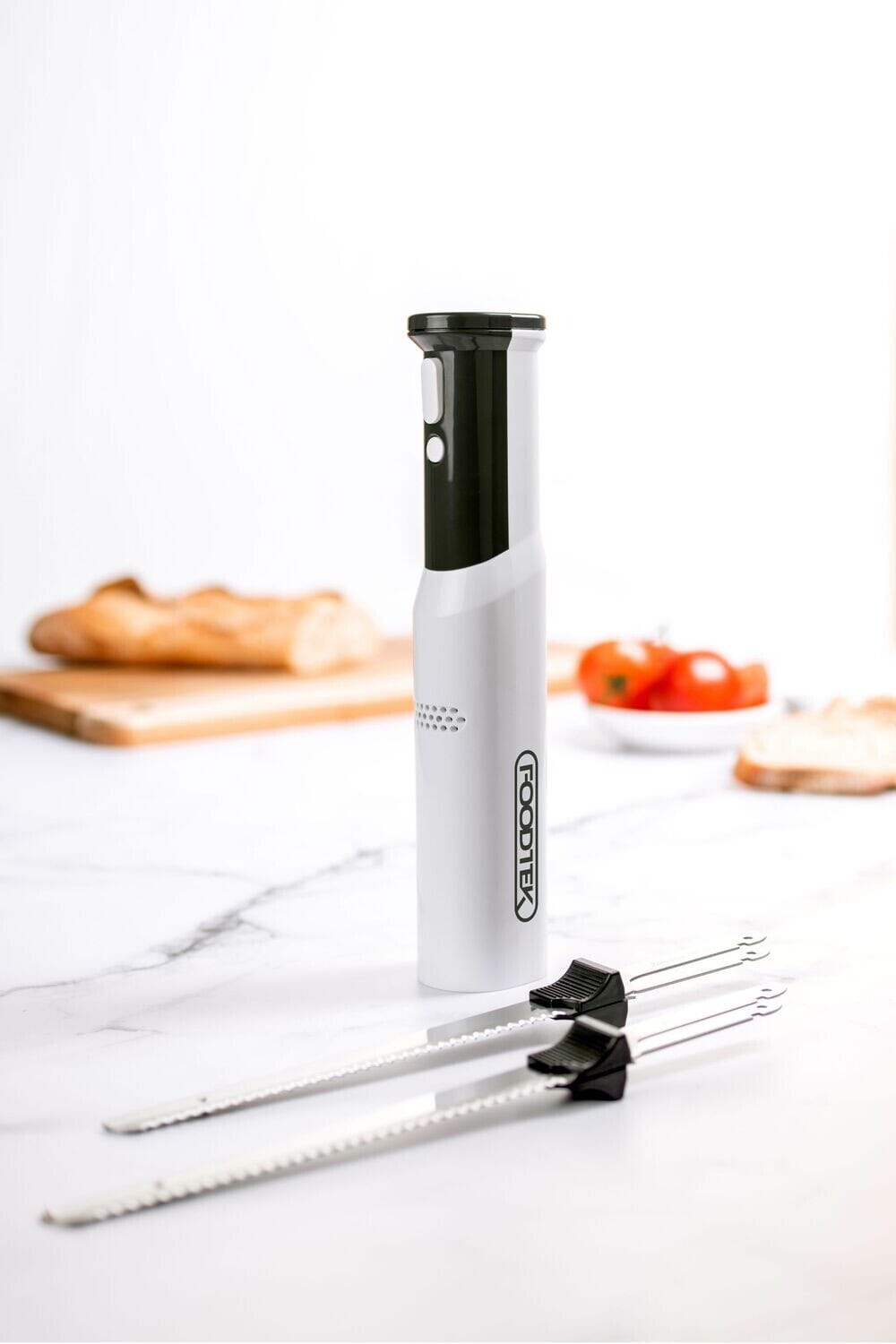 Foodtek Cordless Electric Carving Knife 8v Electric Kitchen Gadgets The Cooks Kitchen 