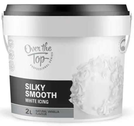 Over The Top - Silky Smooth Icing White 2l /1.7kg