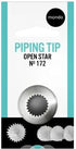 Mondo #172 S/s Open Star Piping Tip