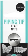 Mondo #70 S/s Leaf Piping Tip