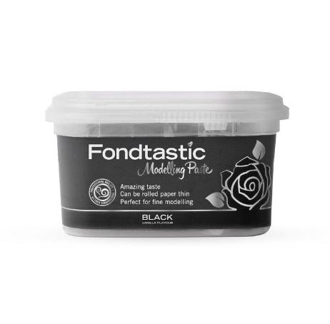 Fondtastic Modelling Paste - Black 250g