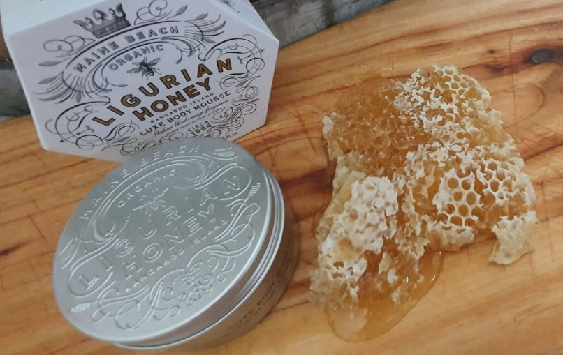 Maine Beach Organic Ligurian Honey (with Italian Blood Orange) Body Mousse 100ml