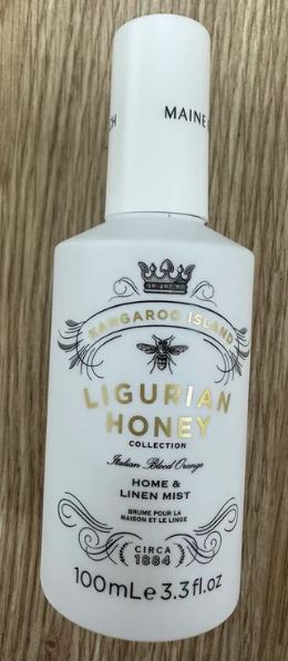 Maine Beach Organic Ligurian Honey (with Italian Blood Orange) Home & Linen Mist
