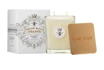 Maine Beach Organic Ligurian Honey (with Italian Blood Orange) Fragrance Candle 380g