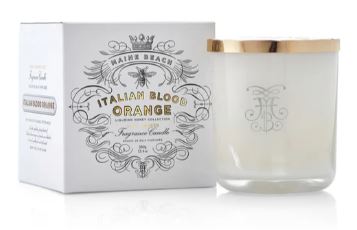Maine Beach Organic Ligurian Honey (with Italian Blood Orange) Fragrance Candle 380g