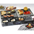 8 Person Electric Party Grill 46x23cm - Black Contact Grills The Cooks Kitchen 