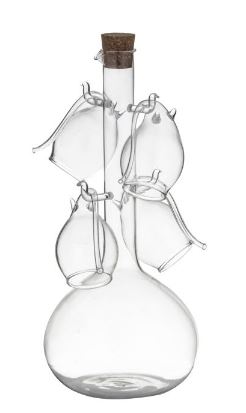 Davis & Waddell Fine Foods 5pc Port Set, 800ml Flask, 60ml Sippers